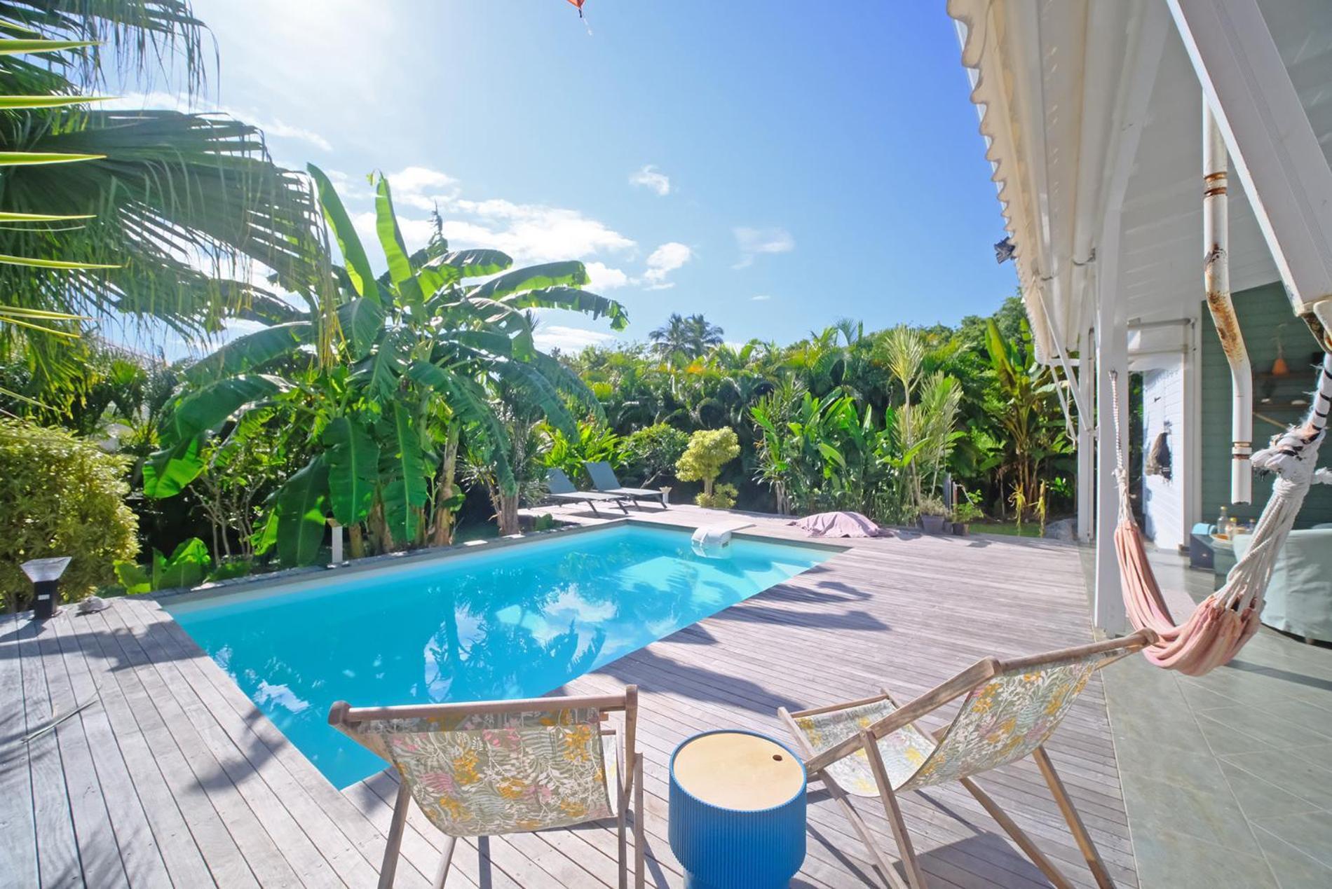 Creole Pour 6 Avec Piscine * Saint-Francois (Grande-Terre)